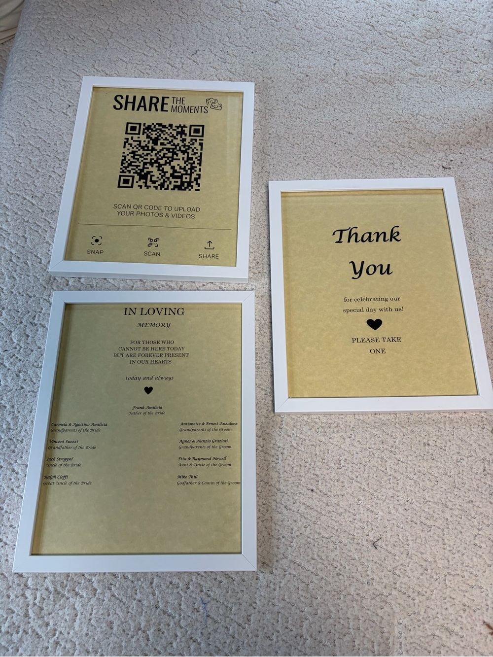 Hobby Lobby White Frames